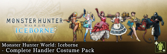 MHW:I - Pack complet "Tenues Assistante"
