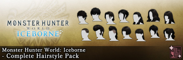 Monster Hunter World: Iceborne - Pack complet "Coiffures"