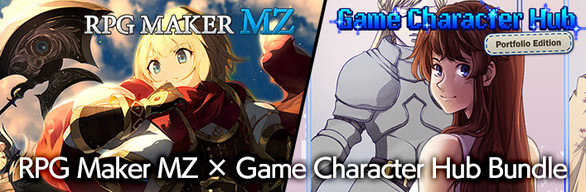 RPG Maker MZ x Game Character Hub Bundle · BundleID: 18431 · SteamDB