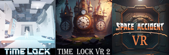  92% SALE VR BUNDLE - Time Lock VR-1; Time Lock VR-2;  Space Accident VR