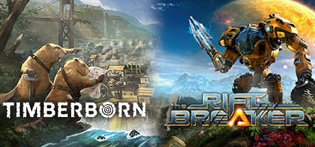 Timberborn & The Riftbreaker banner image