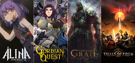Tainted Grail: Conquest + Alina of the Arena + Gordian Quest + Trials of Fire banner image
