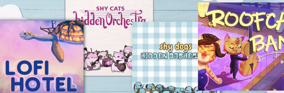 Enchant Bundle: Roofcats + Shy Dogs + Shy Cats + Lofi Hotel