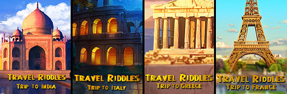 Travel Riddles 4-in-1 Bundle