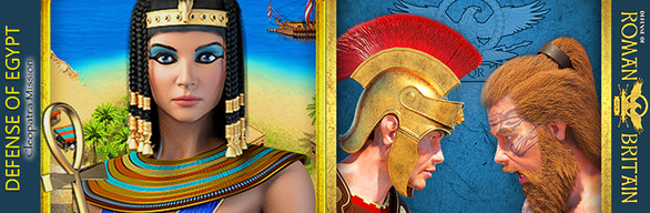 2 in 1 Defense of Egypt+ Defense of Roman Britain