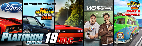 Steam Car Mechanic Simulator 18 Platinum Edition