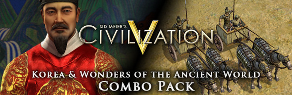 Civilization V: Korea and Wonders of the Ancient World - Combo Pack
