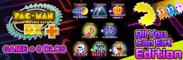 PAC-MAN Championship Edition DX+ All You Can Eat Edition Bundle