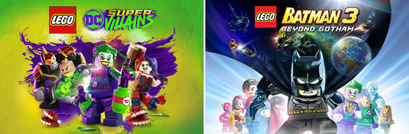 Lego DC Super Villains + Lego Batman 3 Beyond Gotham PS4 Pronta Entrega