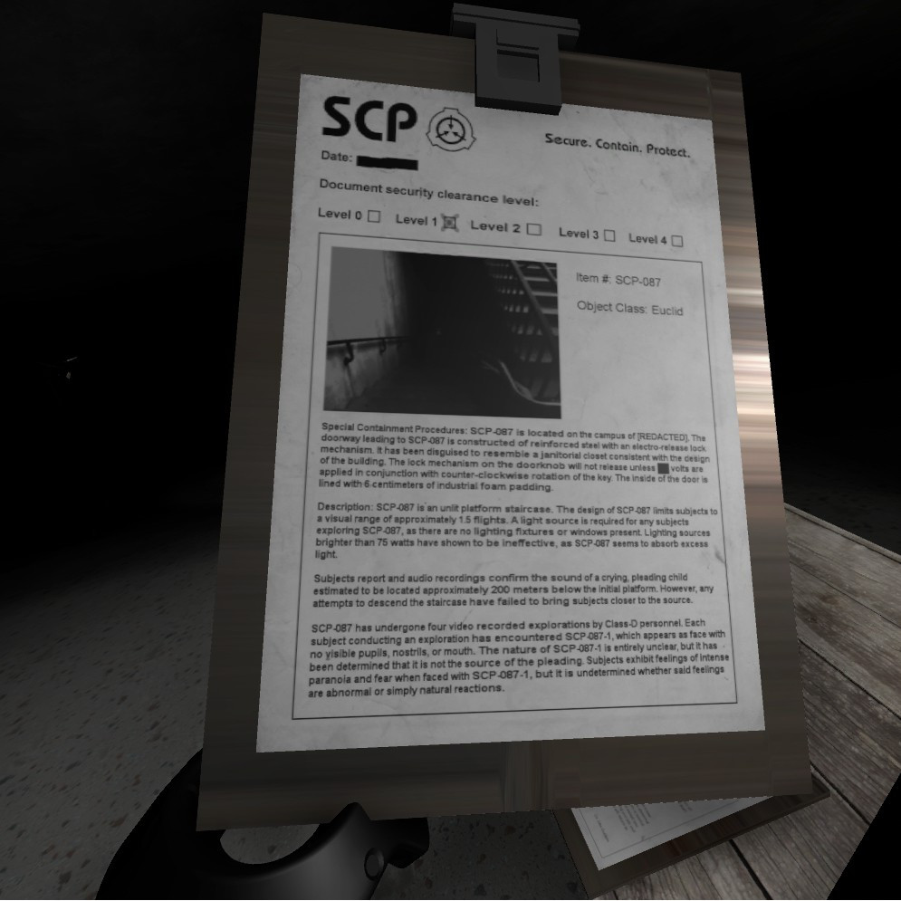 Komunita Sluzby Steam Skupina Scp 087 Vr Survivor