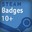 10 Badges Collector