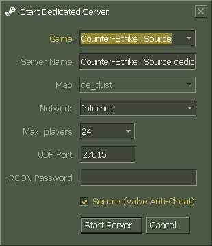 Steam Support :: Setting up a Steam Source Dedicated Server