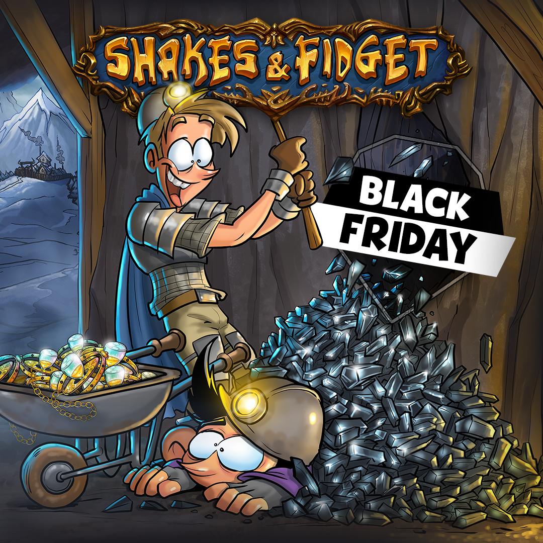 Black Friday Update, Event and New World · Shakes and Fidget update for 25  November 2020 · SteamDB