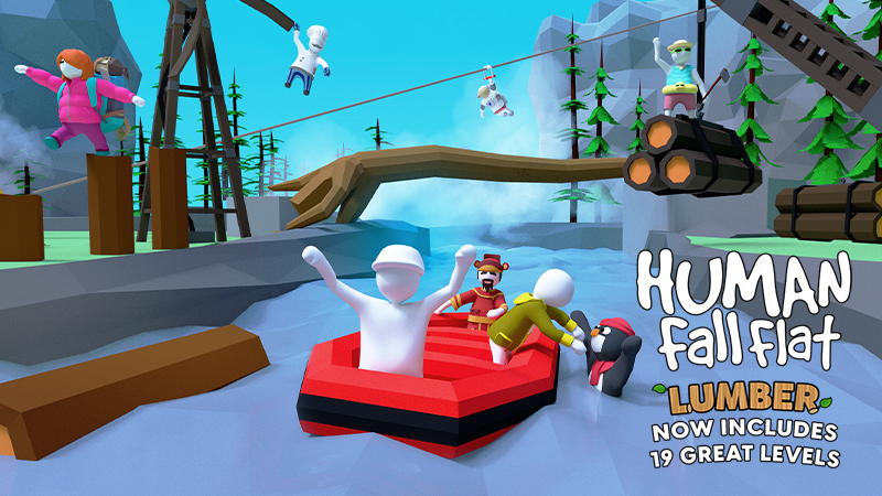 Human: Fall Flat - Humans, it's time to limber up for Lumber - Steam News