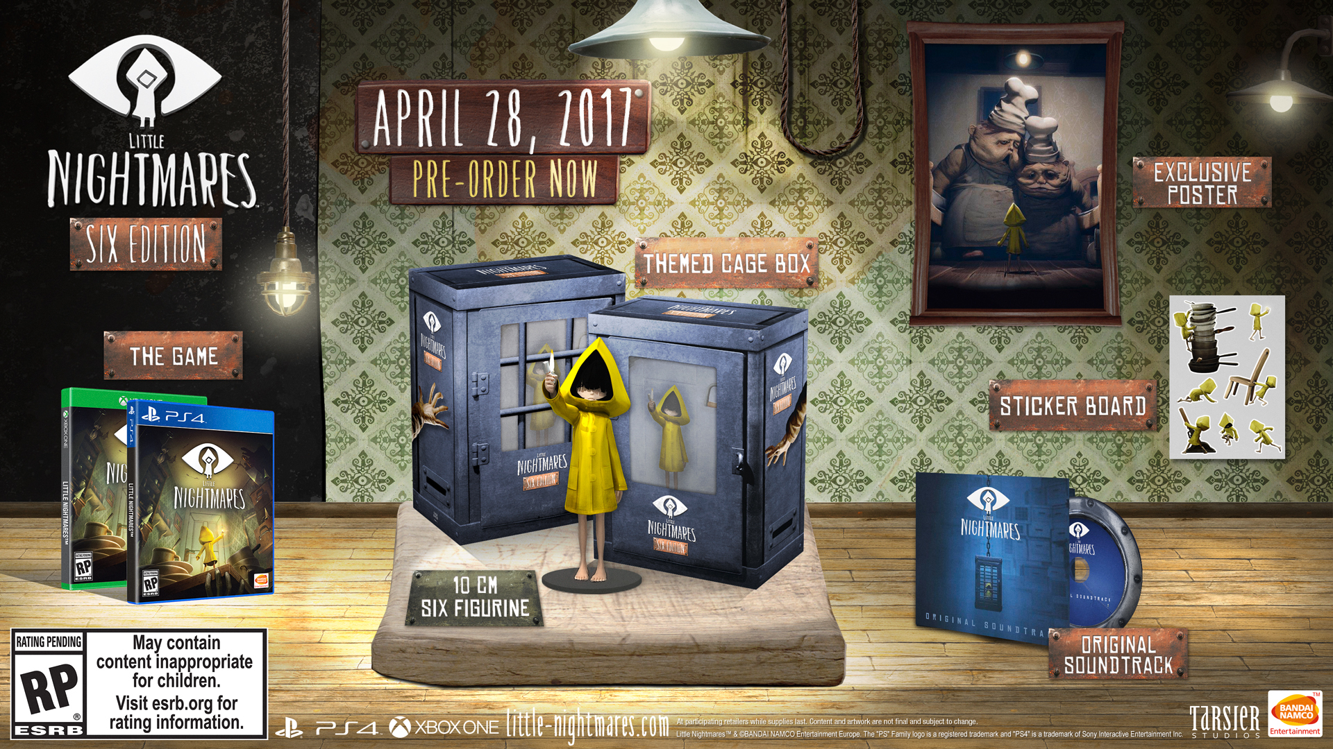 Steam :: Little Nightmares :: Release date and Collector's Edition  announced!