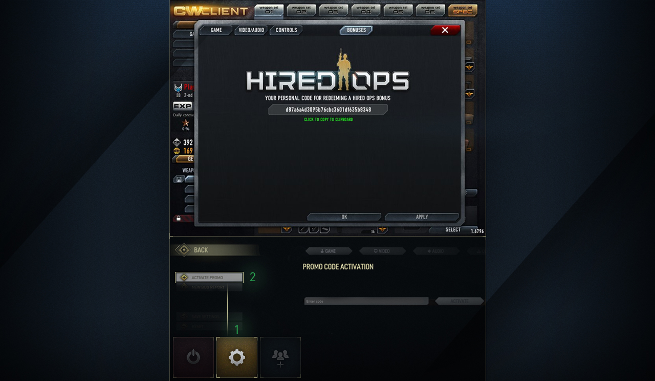 Improved effects. Hired ops промокоды. Hired ops награды. Hired ops уровни. Промокоды для hired ops 2024.