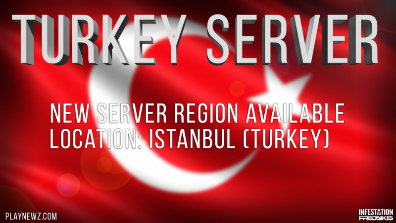 Infestation: The New Z - New Server Region: Turkey - Steam 新闻