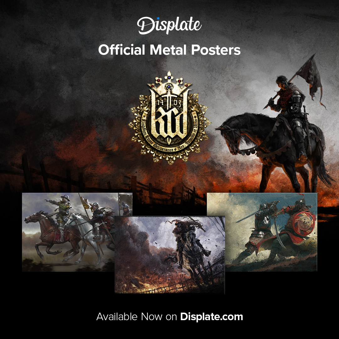 Kingdom Come Deliverance Kingdom Come Deliverance Official Displate Shop Steam 新聞