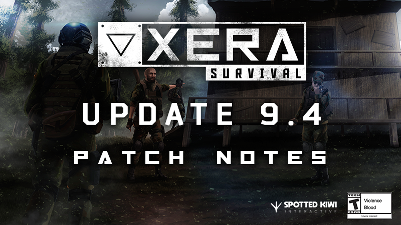 XERA: Survival Early Access Patch 9.4 - Patch Notes · XERA: Survival update  for 3 September 2021 · SteamDB