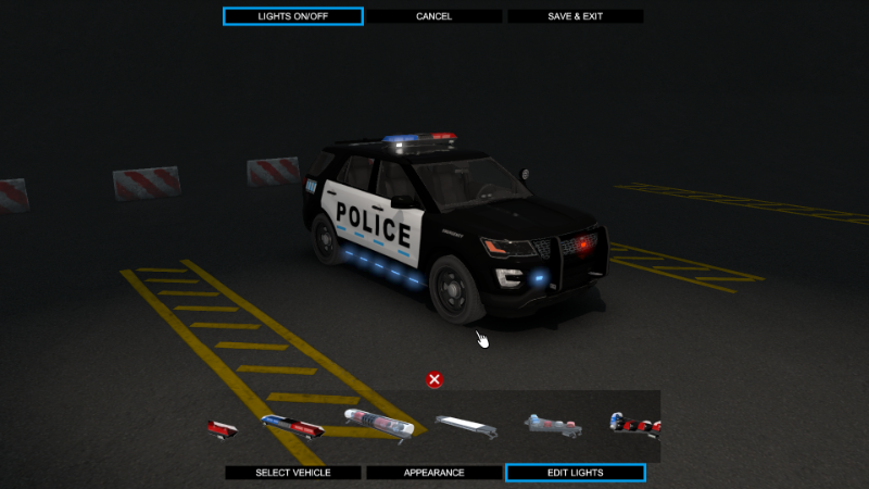 Flashing Lights - Police, Firefighting, Emergency Services Simulator -  UPDATE NOW LIVE | Vehicle Lights Customisation, Liveries Selection for  Police - Steam News
