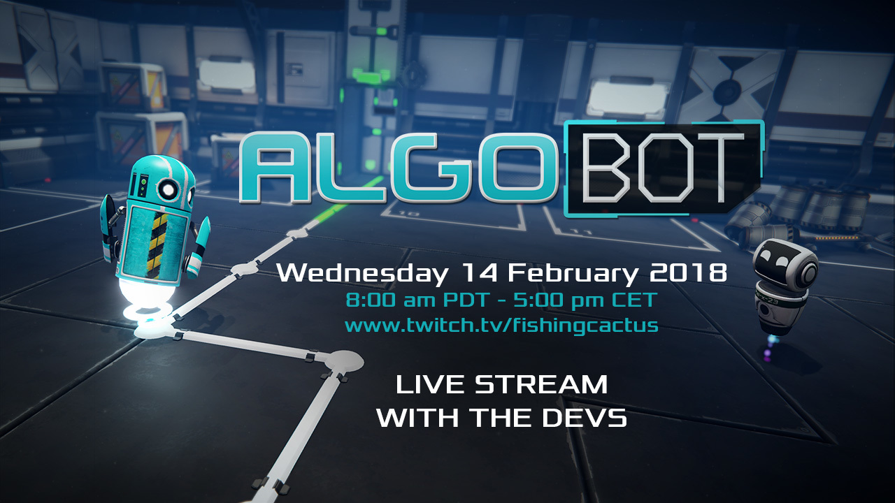 Algo Bot Captain S Log 1 And Live Stream With The Devs Steam 新闻