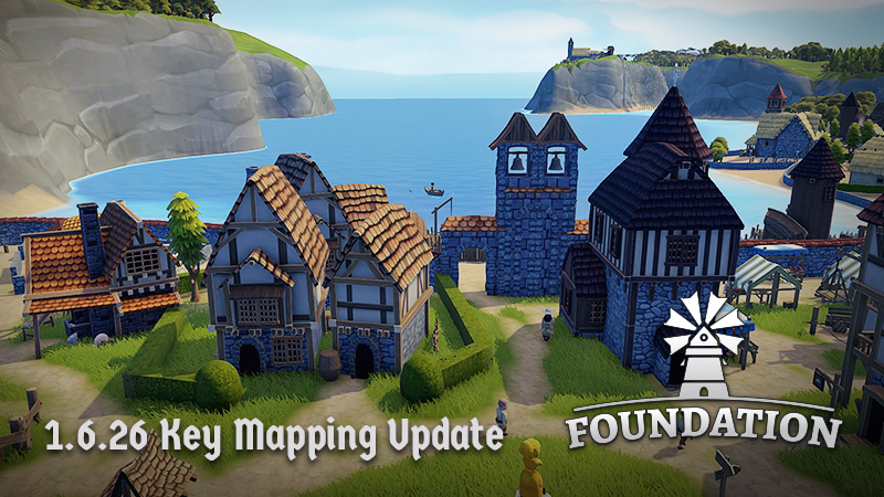 Foundation - 1.6.26.1211 Key Mapping Update is Now Live! - Steam News