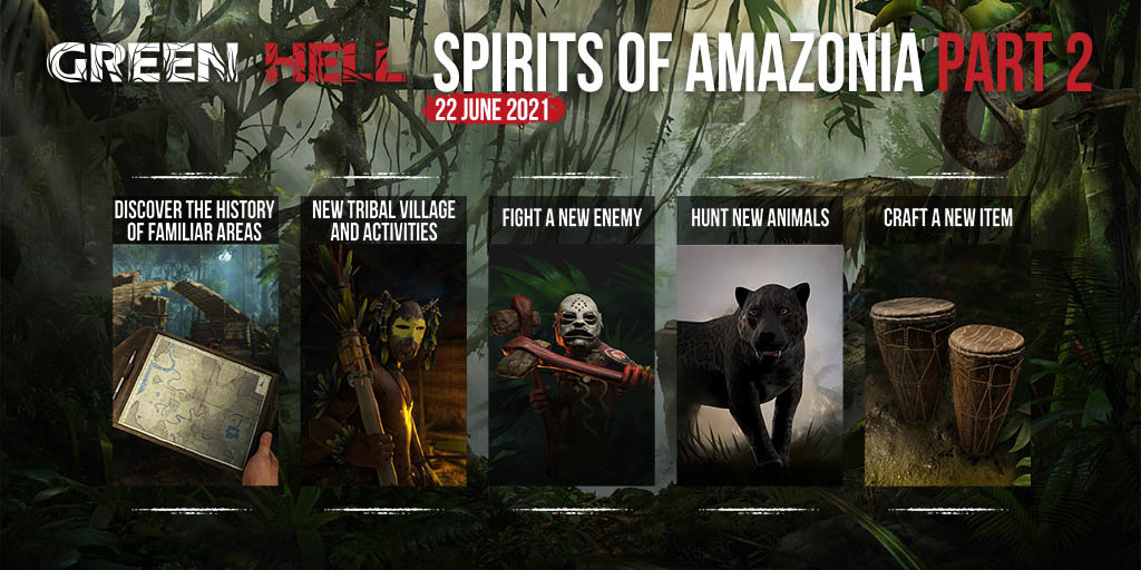 Green Hell Spirits Of Amazonia Part 2 Coming June 22 Steam News