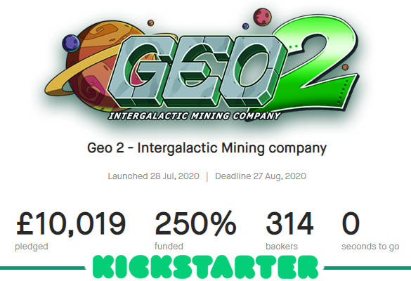 Geo 2 - Intergalactic Mining company by Windybeard Games — Kickstarter
