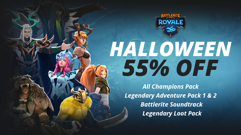 Battlerite Royale – Halloween Sale - 55% OFF – Steam-nyheter