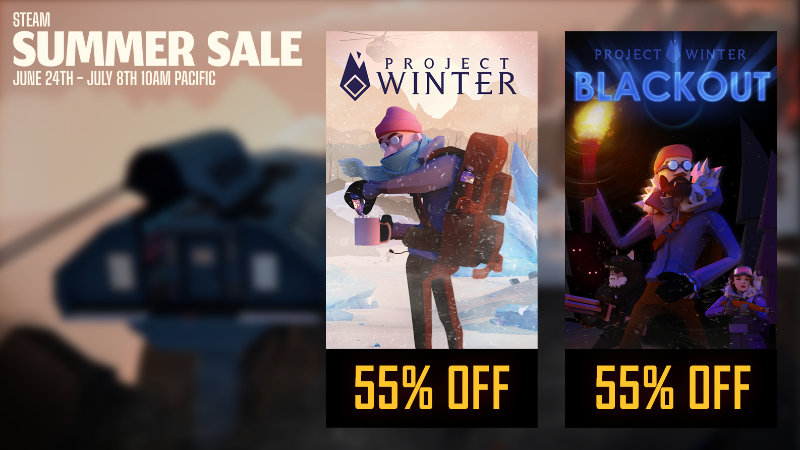Project Winter - Summer Sale | 55% off Base Game &amp; DLC! - Steam News
