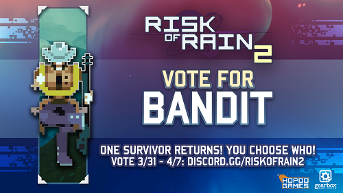 Risk of Rain 2 - Early Access Artifacts Content Update - New Survivor Vote  - March 31, 2020 - Steam News