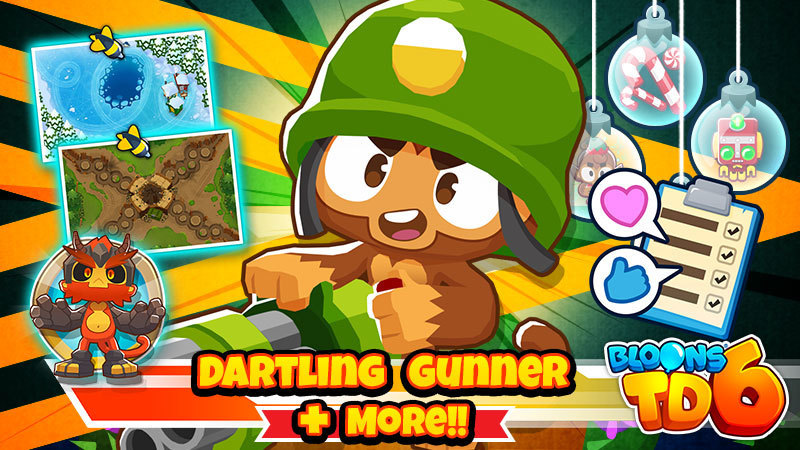 Bloons TD 6 - Bloons TD 6 - Update Notes! Version 22.0 - Long live the  Dartling Gunner! - Steam News