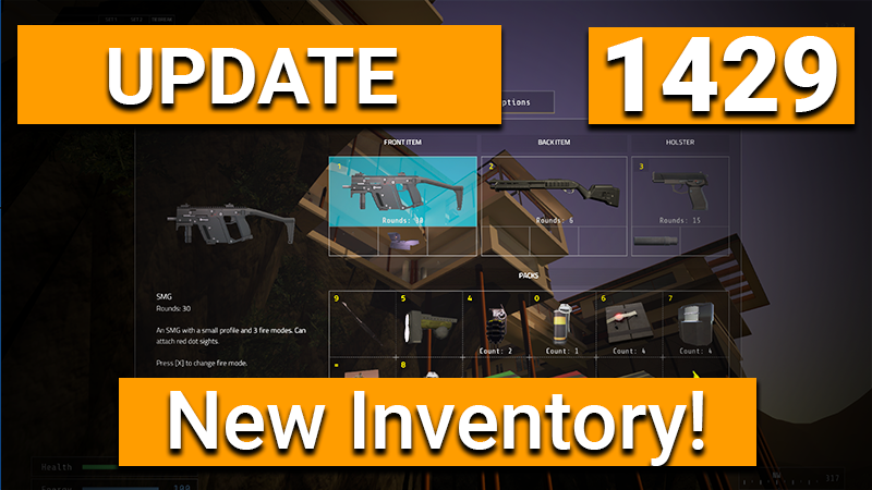Intruder - Update 1429 - Totally new UI, Inventory, and More! - Steam News