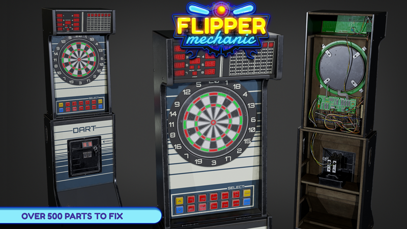 Flipper Mechanic – Special machine for Darts fans – Steam-nyheder
