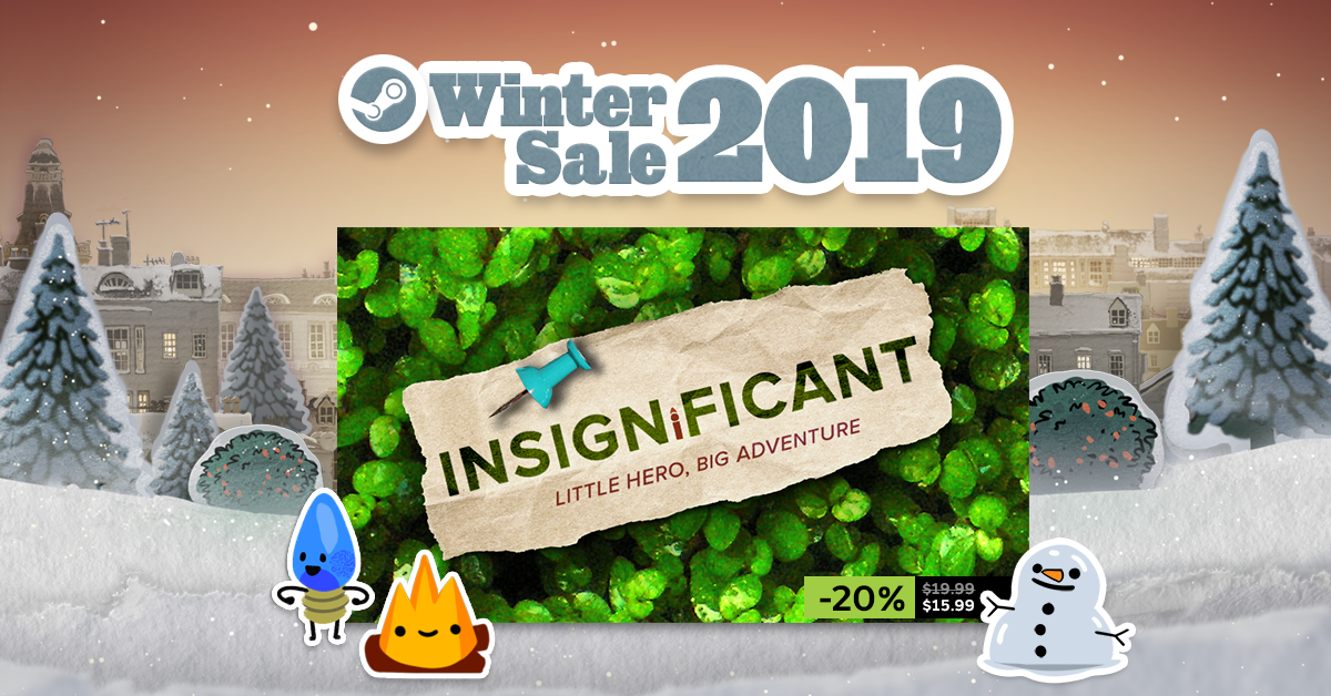 Insignificant Get Insignificant For Off In The Steam Winter Sale Steam News