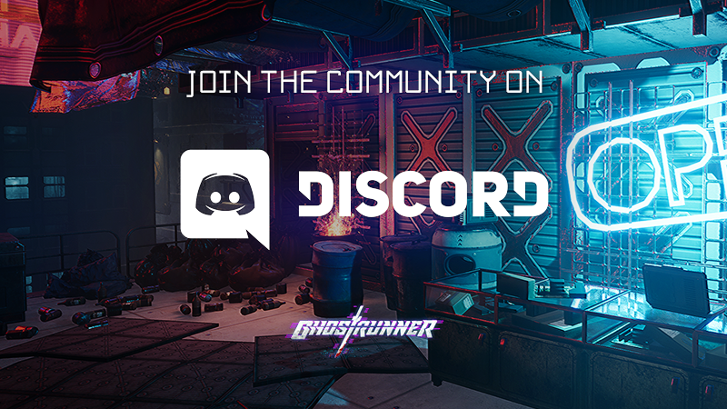 Ghostrunner Join The Official Ghostrunner Discord And Apply To The Community Team Steam News