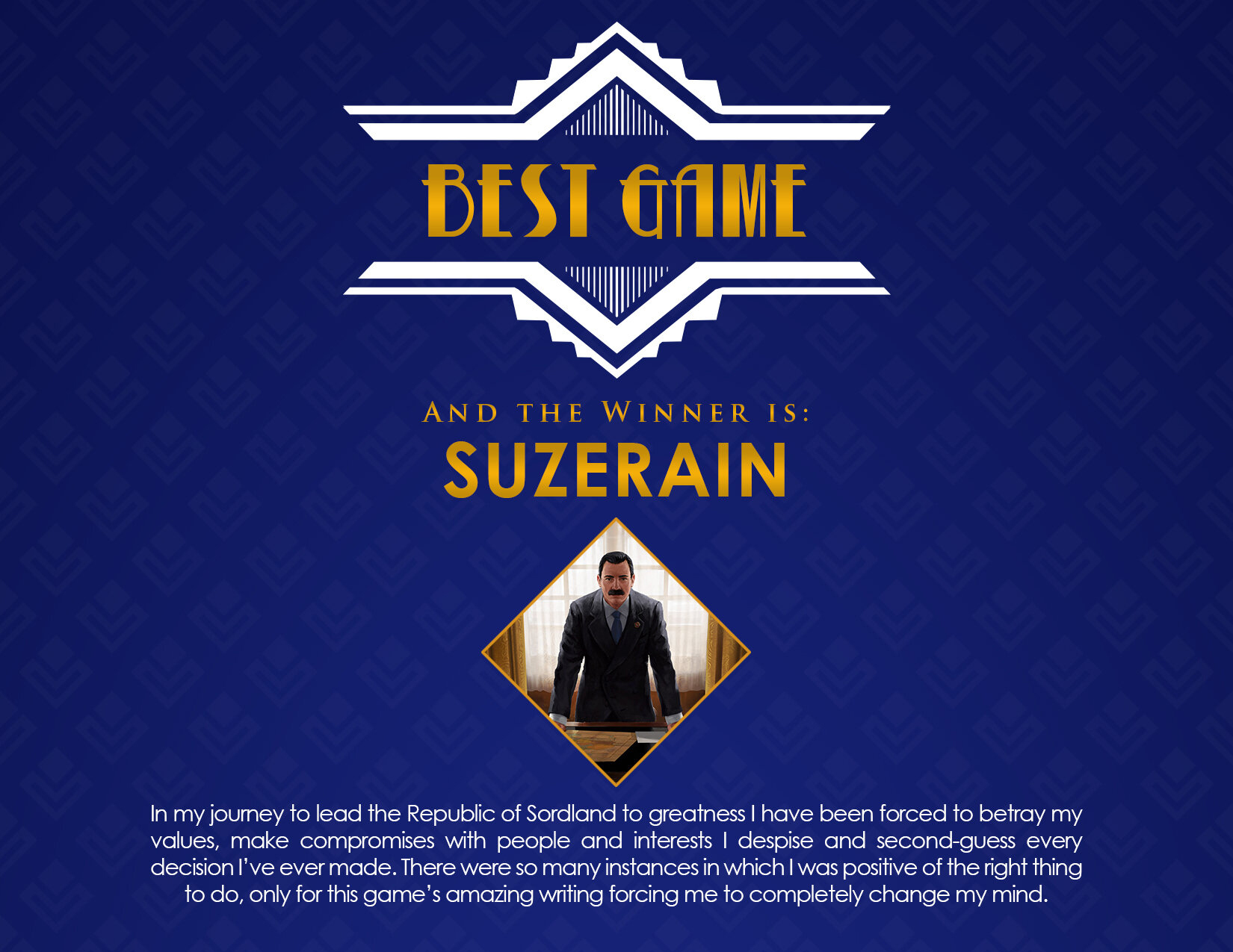 Suzerain - December - Steam News