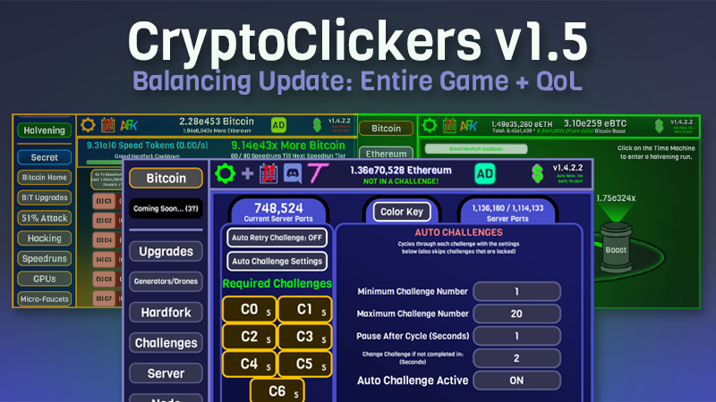 Cryptos version 1.5 game consortium blockchain example