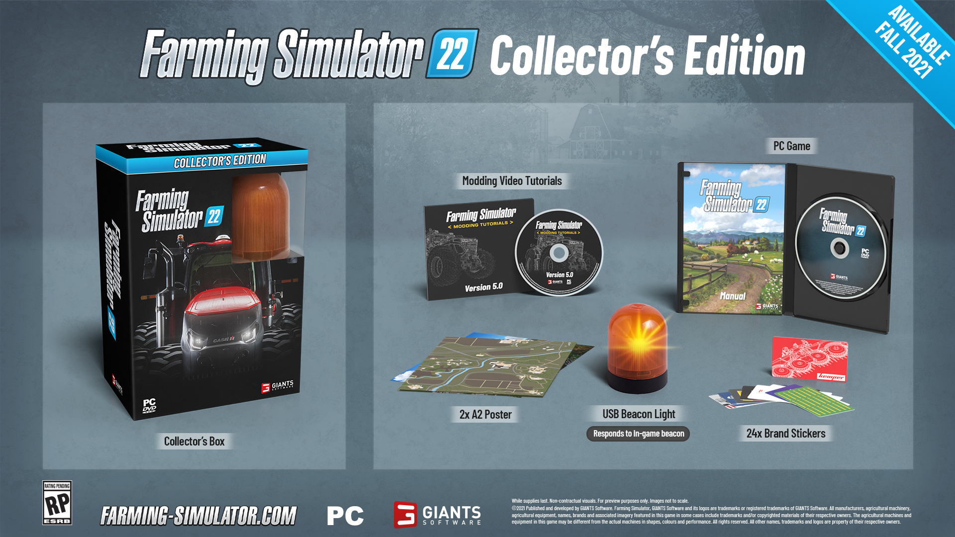 Farming Simulator 22 - Release-Date and Trailer for Farming Simulator 22 -  pre-order now! - Steam News