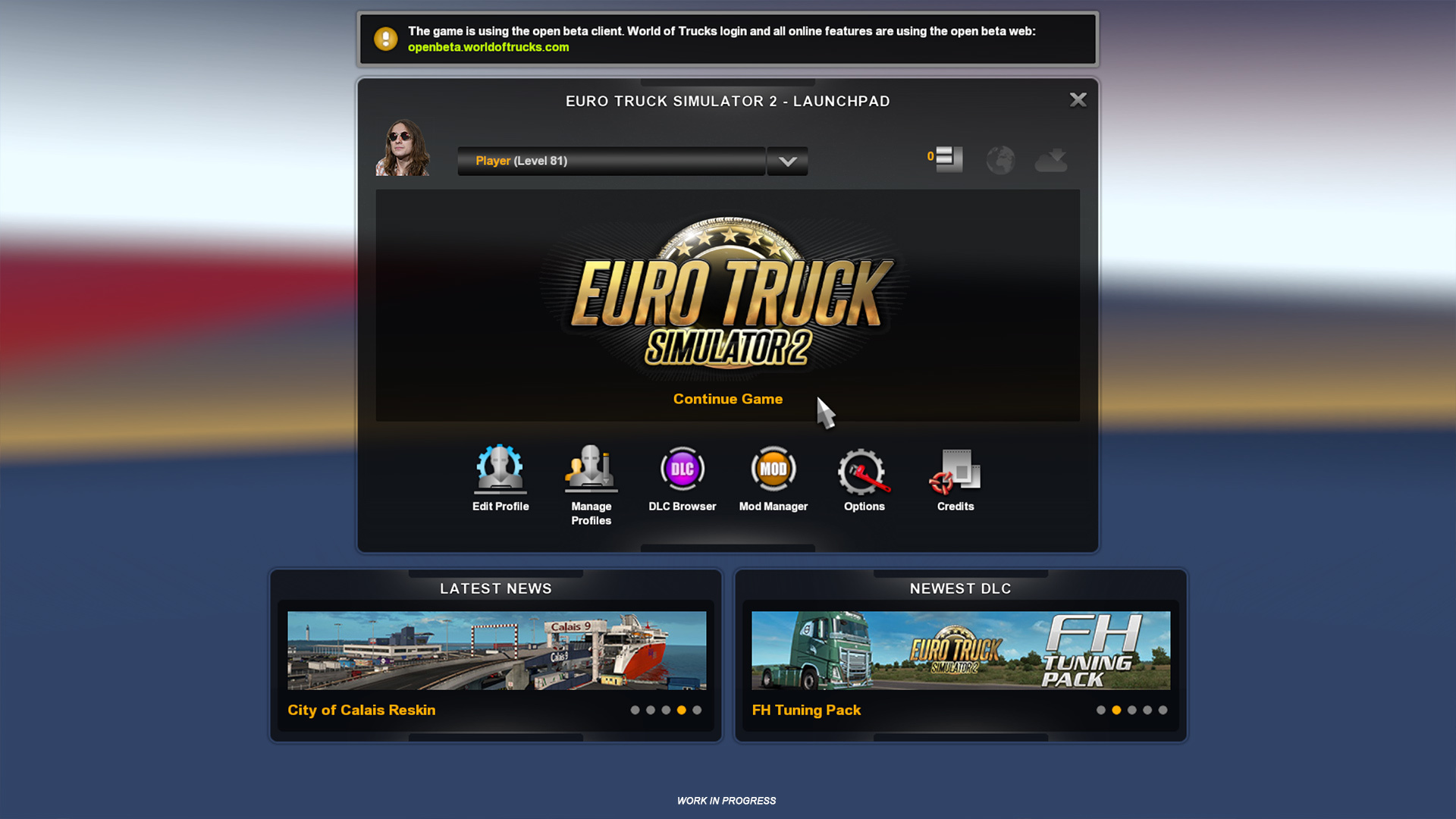 euro truck simulator 2 update 1.23 in open beta down load