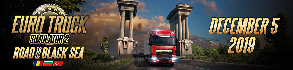 Карта euro truck simulator 2 road to the black sea