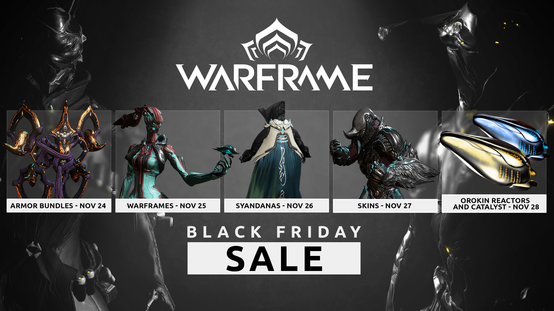 Twitch Prime Members, Level Up Your Arsenal with the Warframe Gear