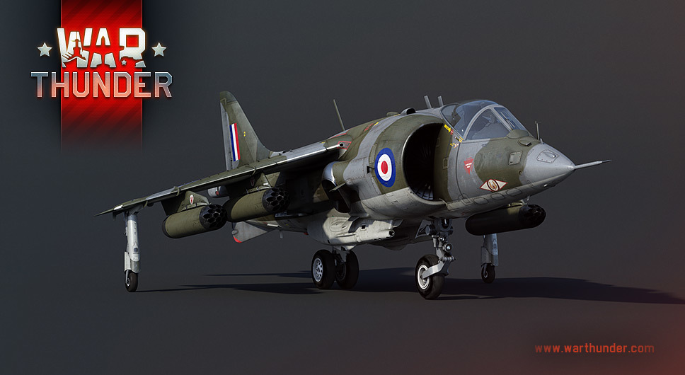 War Thunder Jump Jets Arrive In War Thunder Meet The Harrier Steam News