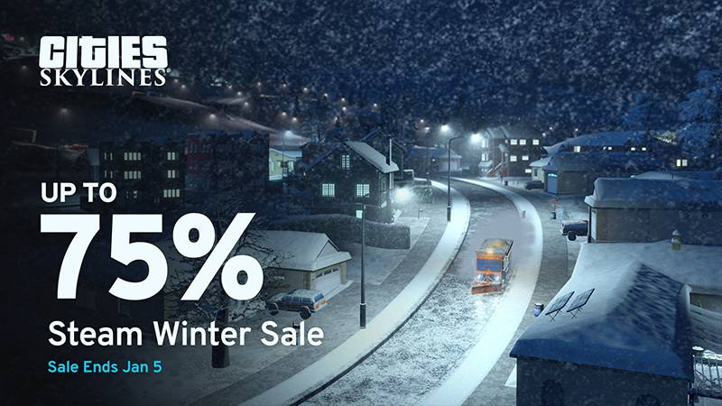 Steam Winter Sale Cities Skylines Events Announcements