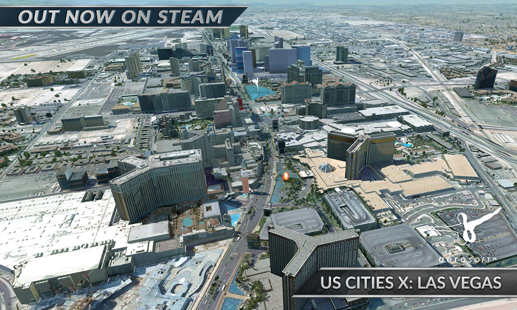Steam :: Microsoft Flight Simulator X: Steam Edition :: US Cities X: Las  Vegas out now for FSX: Steam Edition