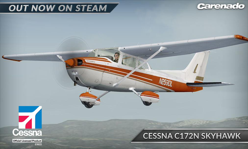 Steam :: Microsoft Flight Simulator X: Steam Edition :: The Cessna C172N  Skyhawk II is out now for FSX: Steam Edition