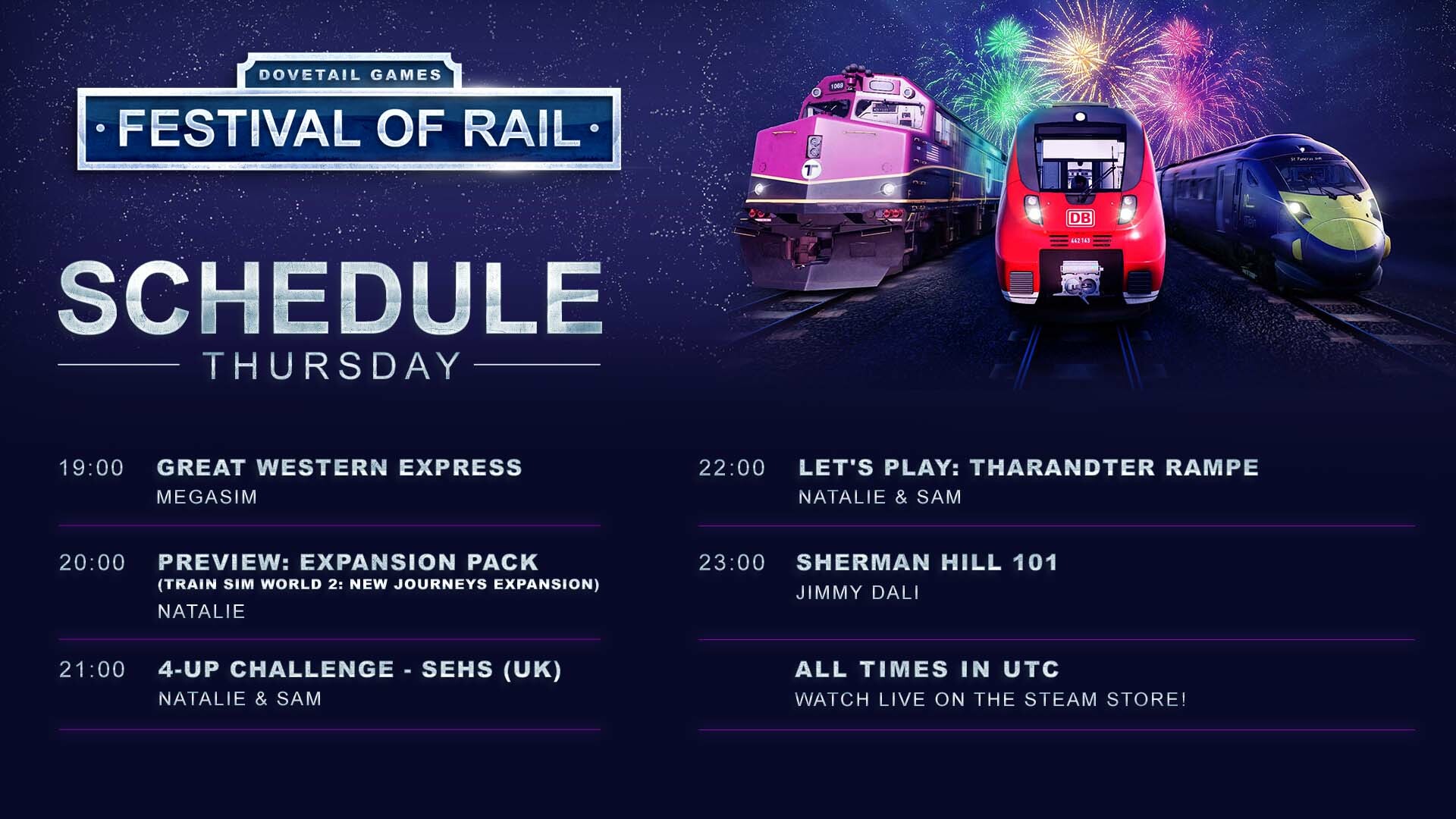 Festival of Rail Announced!