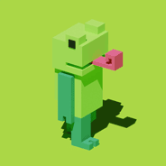 Blocky Frog