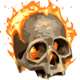 Series 1 - Flaming Skull
