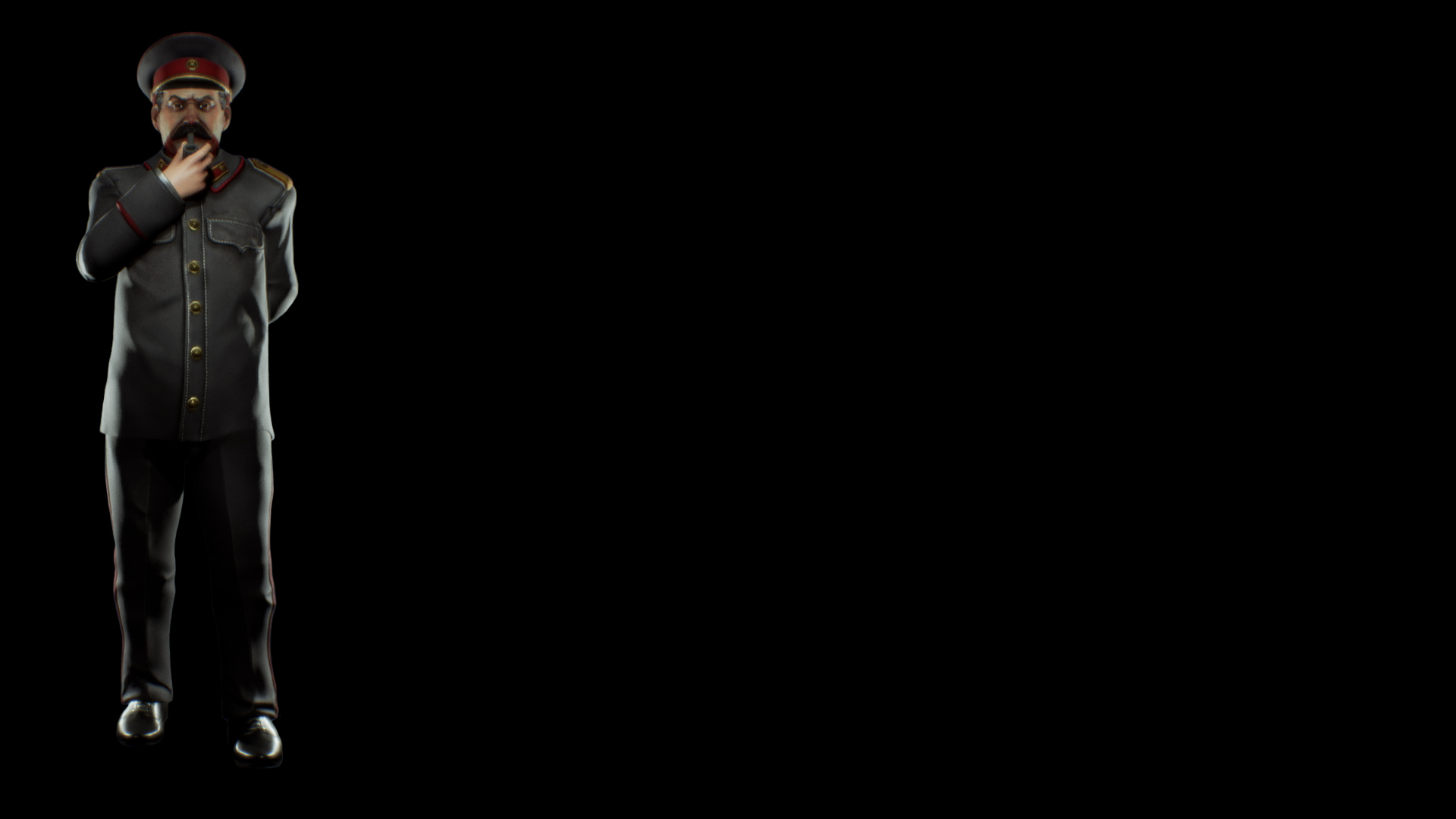 Stalin was thinking!